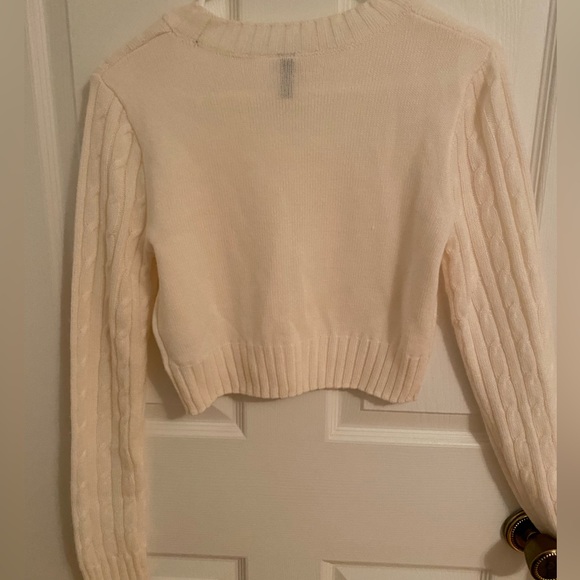 Women’s knit cropped sweater - Picture 2 of 2